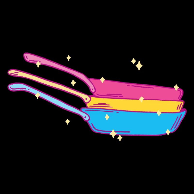 Casserole de cuisine Pansexual