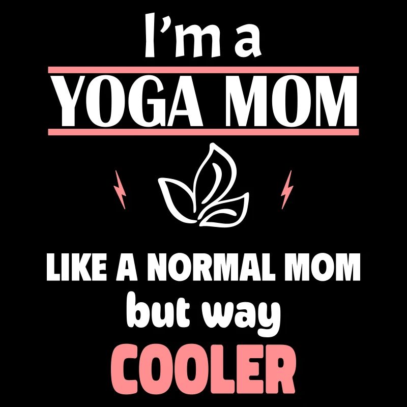 Maman de yoga cool