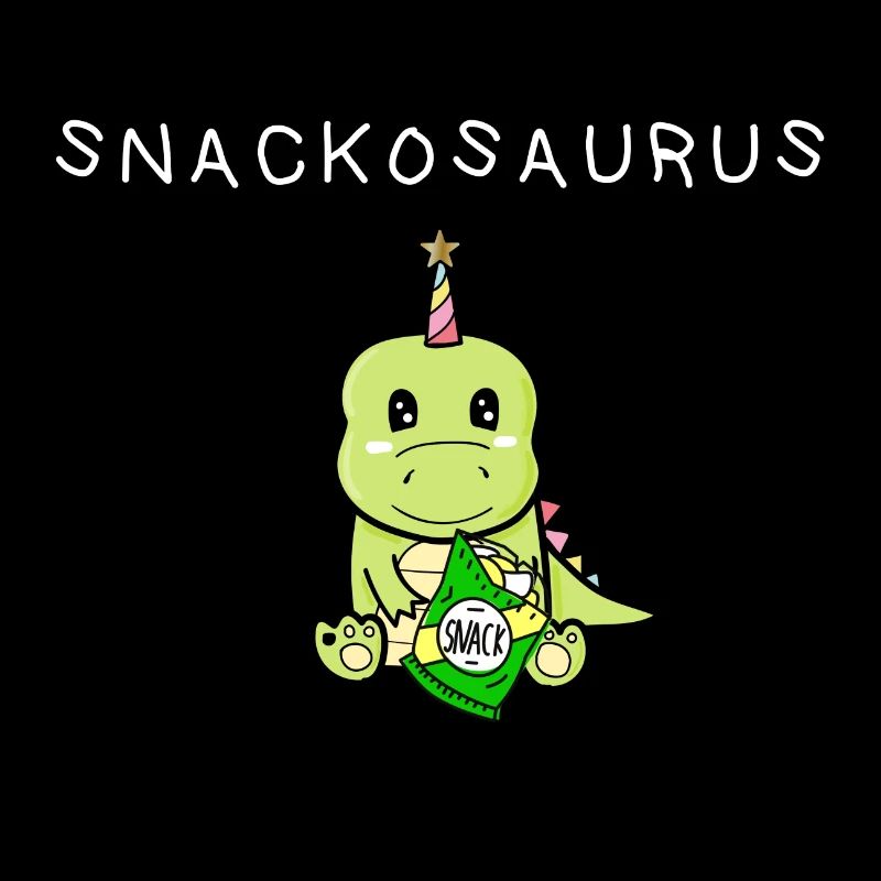Snackosaurus - Sack und Dinosaurier