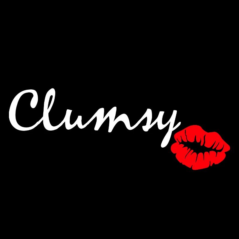 clumsy white