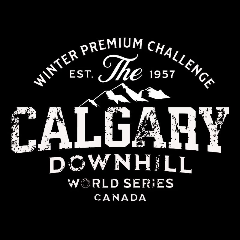 Calgary downhill world series 1957