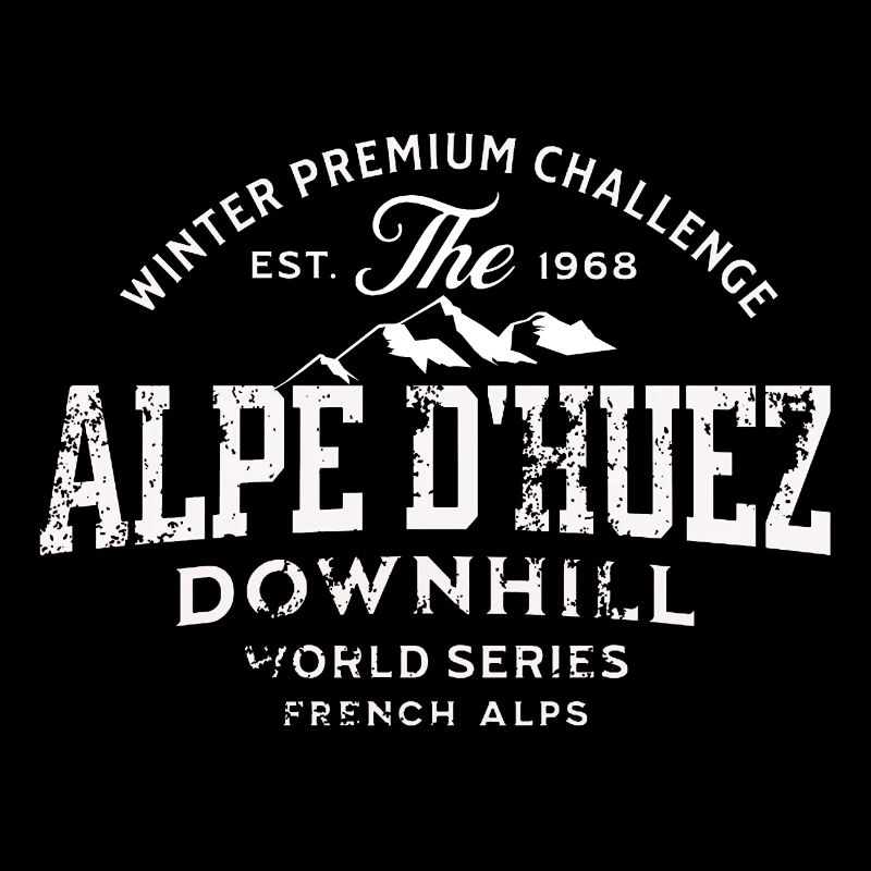 Alpe d huez downhill world series 1968
