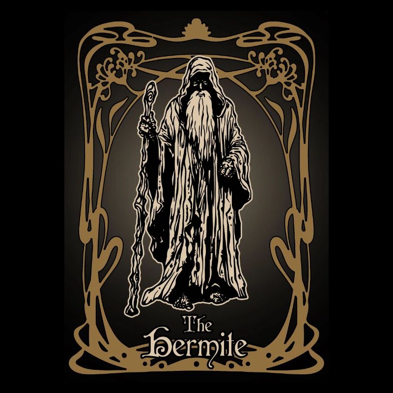 Carte tarot The Hermite