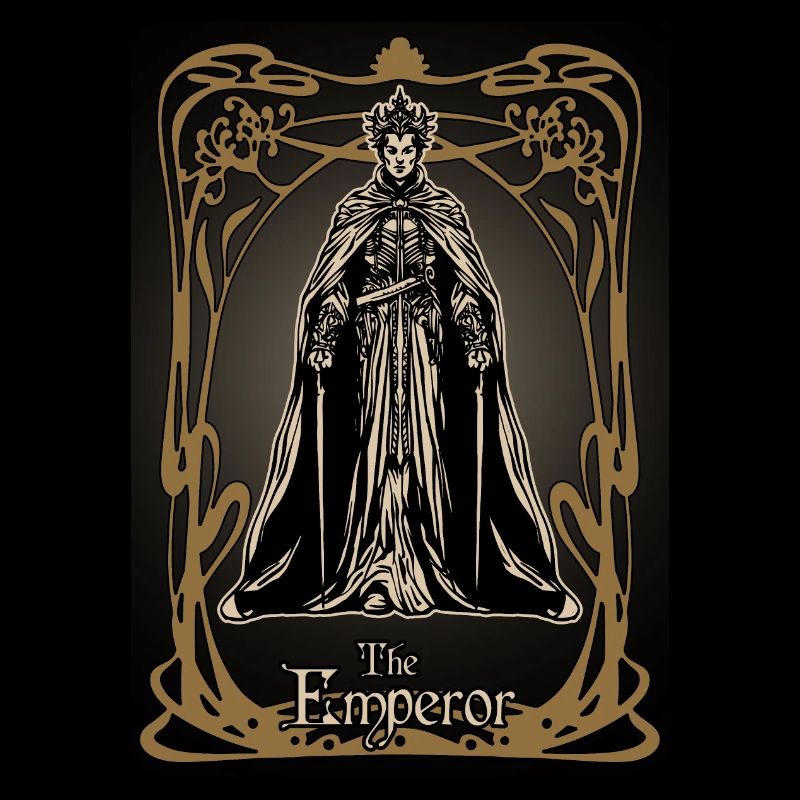 Die Kaiser Tarotkarte