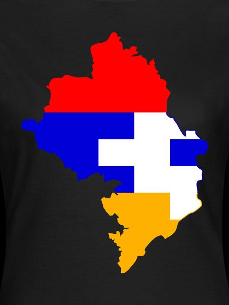 Drapeau de l'Artsakh Fort Haut-Karabakh Arménie Nati
