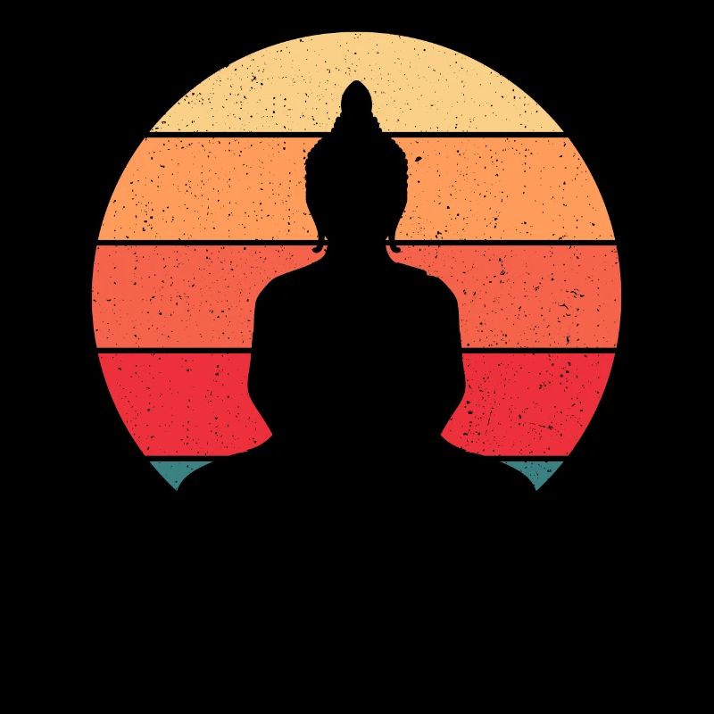 Vintage Buddha Buddhism For Buddhism Enthusiast