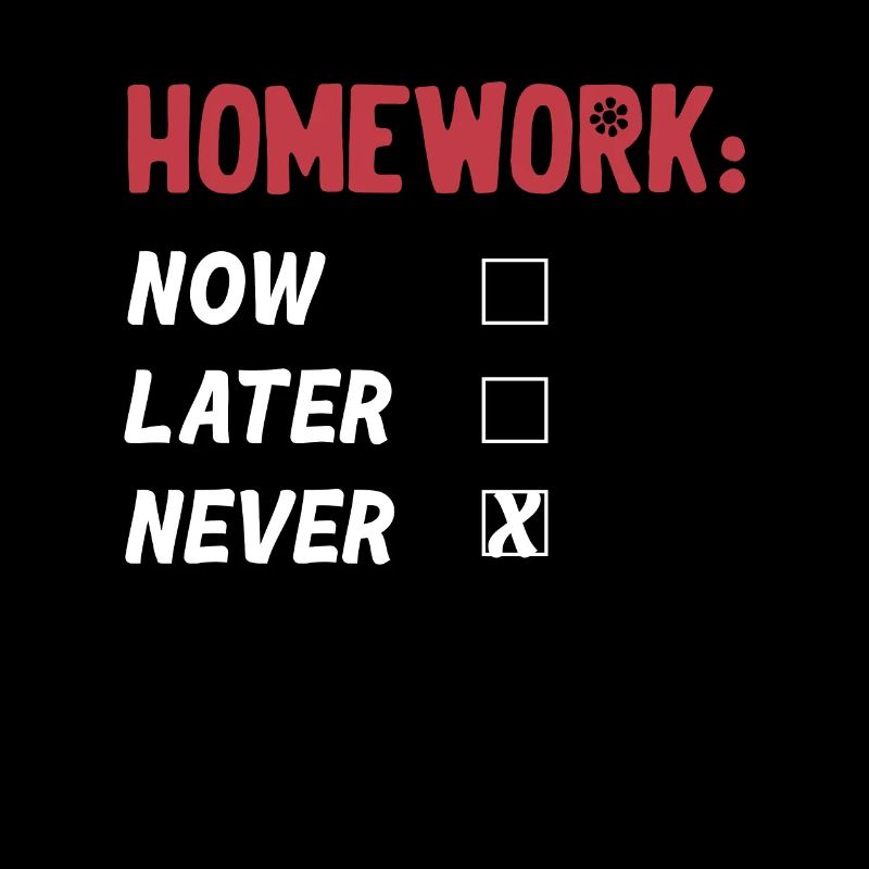 Homework? What homework? Graduation