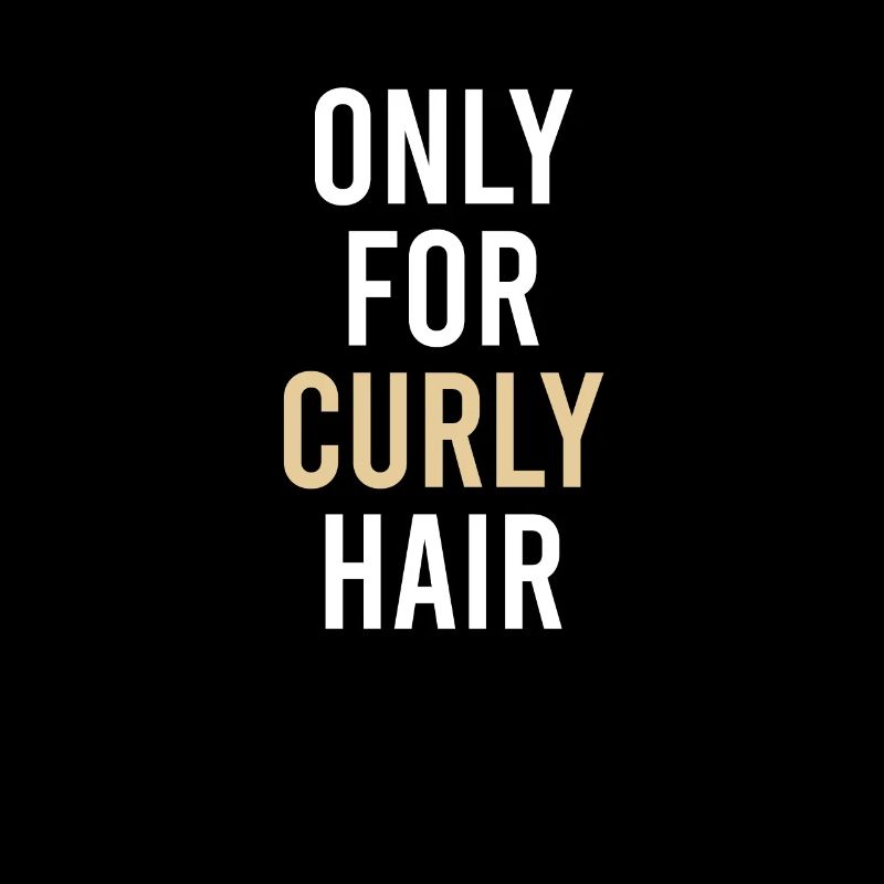 Juste pour les cheveux bouclés Afro ondulé drôle