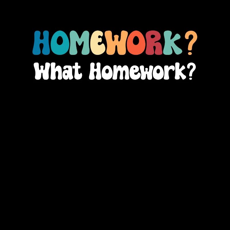 Homework? What homework? Graduation