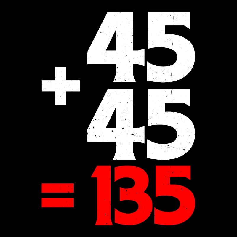 45 + 45 = 135 4