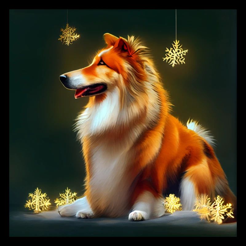 Noël Rough Collie