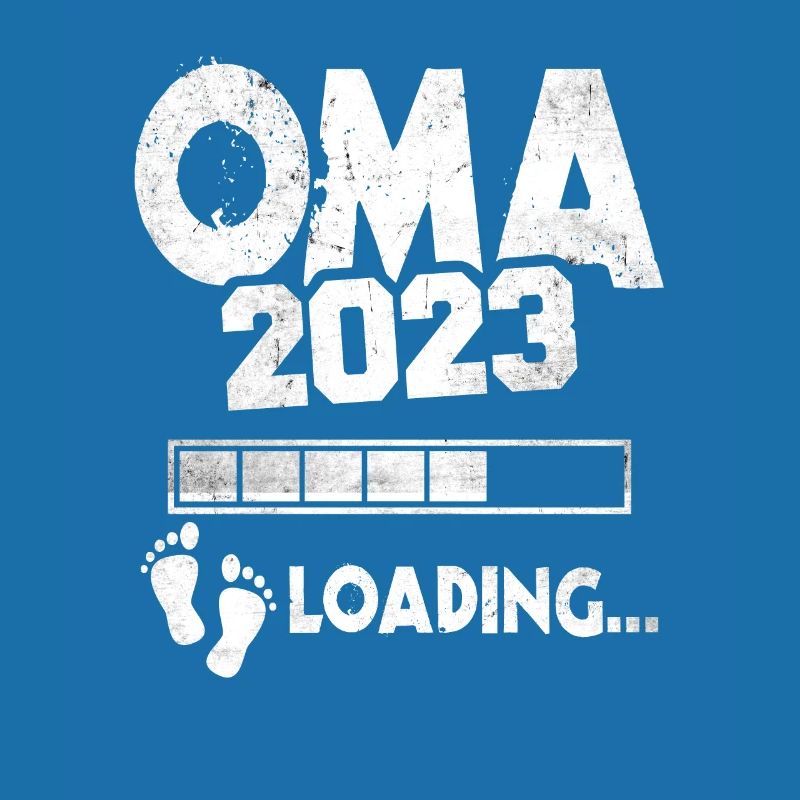 Werdende Oma 2023 Loading Nachwuchs Großmutter