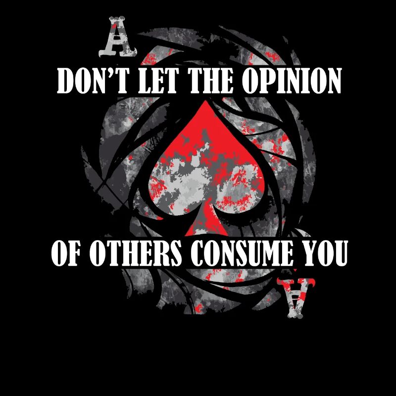 Karte Zitat Ass Selbstbewusstsei Affirmation