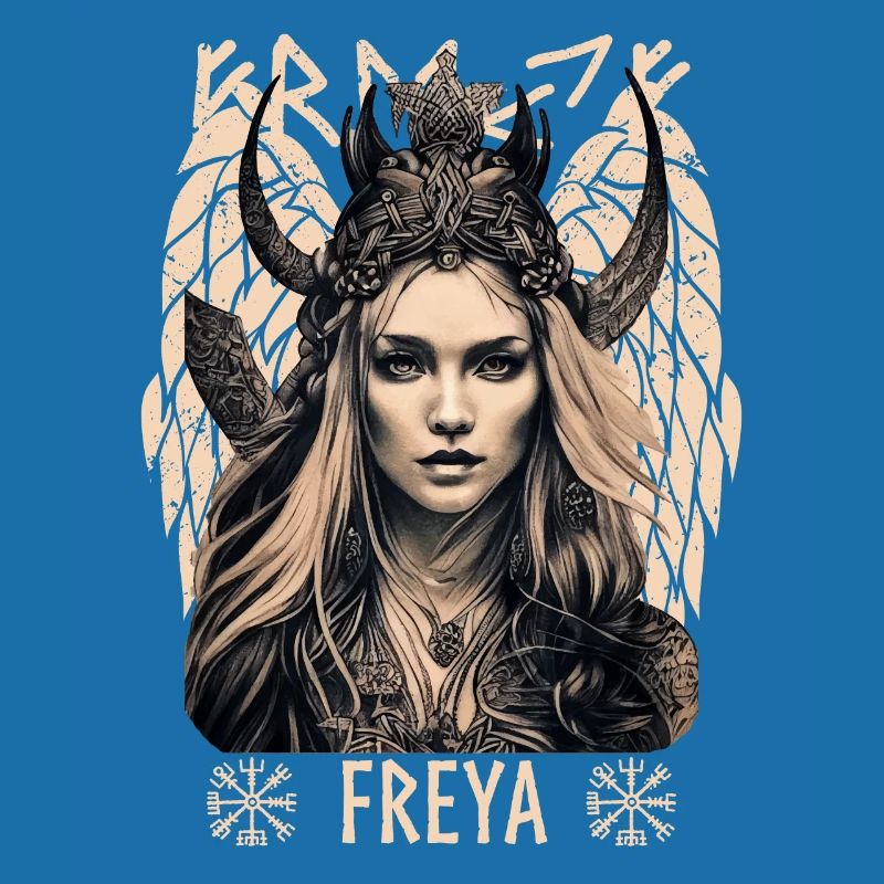 Viking Goddess Freya Shieldmaiden Celtic Mythology