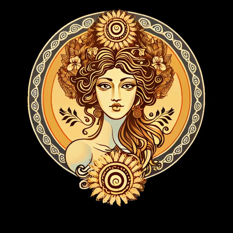 Aphrodite Déesse grecque Amour Et Beauté Ancien Mon