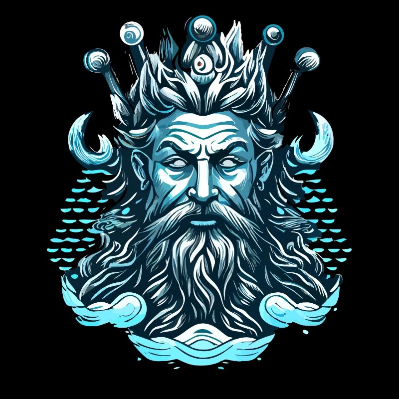Poseidon Greek God Ancient Greece Mythology