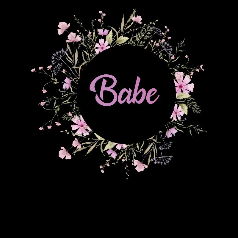 Babe Wildflower Wreath