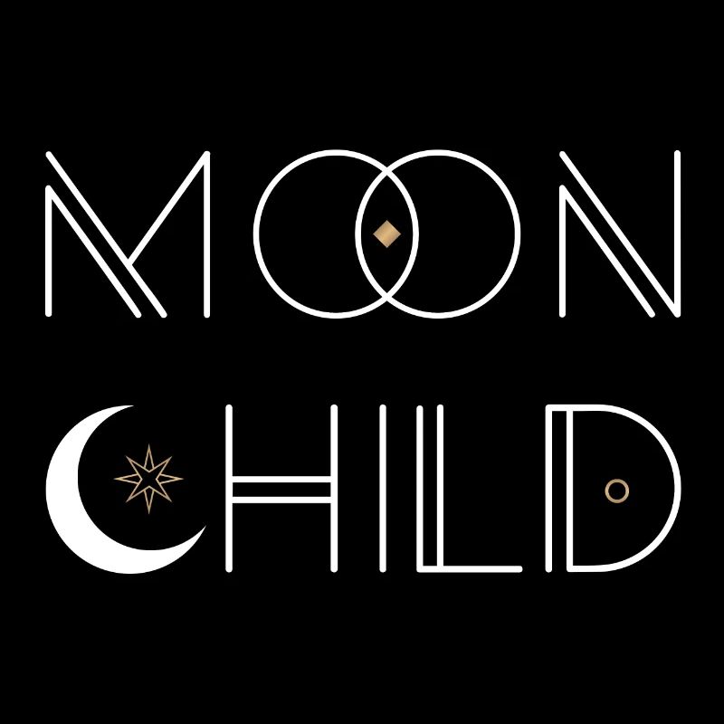Moon Child, Boho Chic, Spiritual & Mindful design