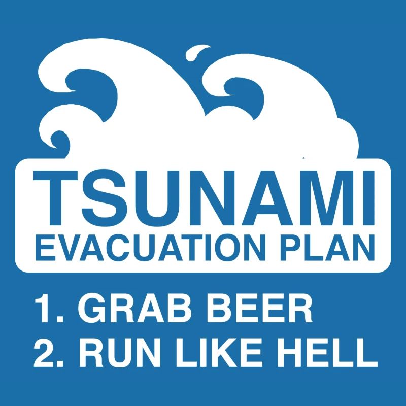 Plan d’évacuation après le tsunami
