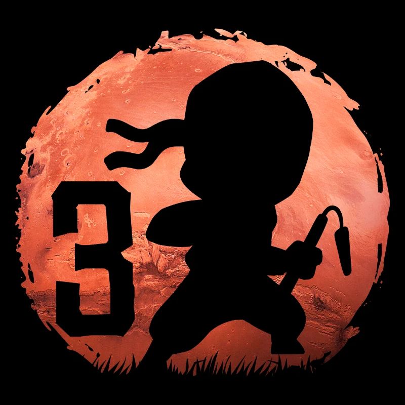 Petit Ninja 3ème Anniversaire Garçon 3 ans