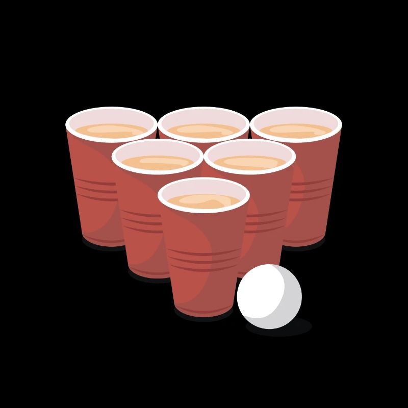 Tasse Beerpong pyramide