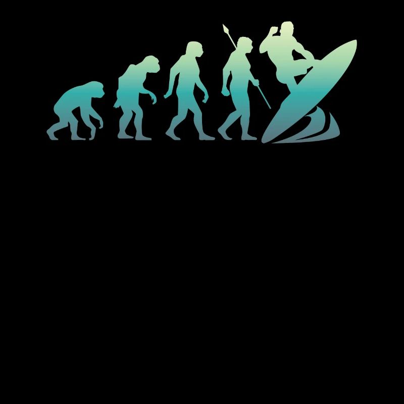 Surfer evolution shirt