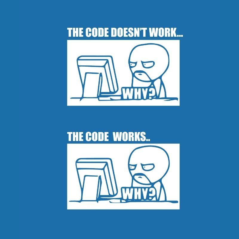 Le code ne fonctionne pas Le code fonctionne pourquoi ?