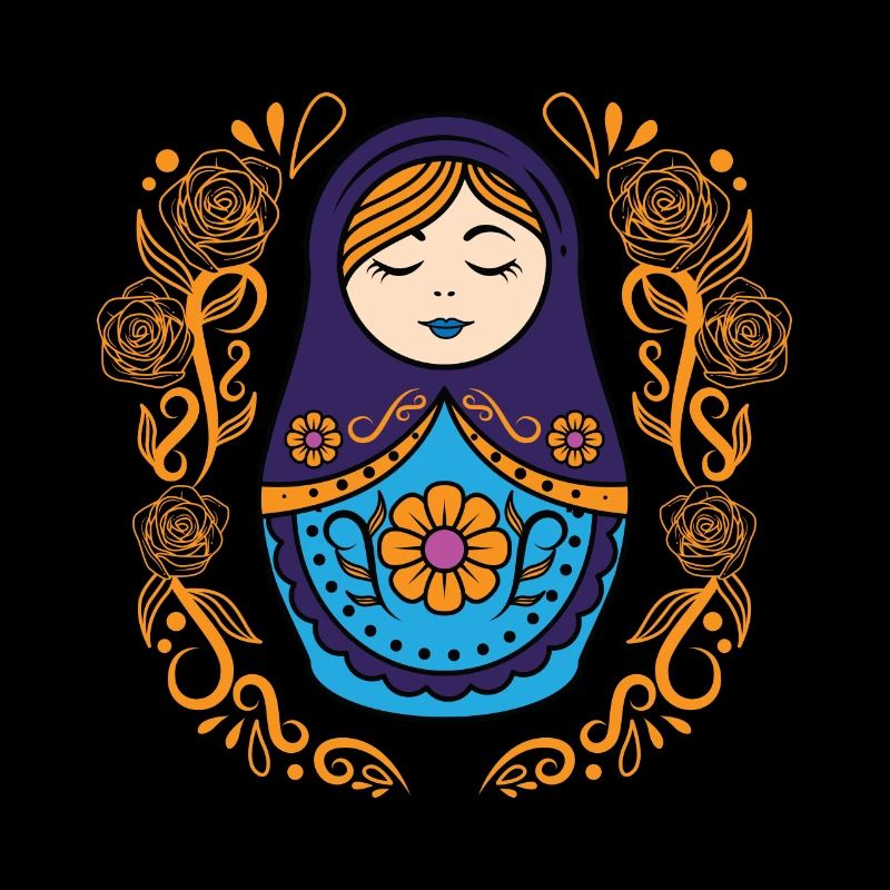 Matryoshka Matryoshka Poupée Russe Russie
