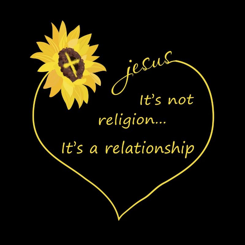 Ce n'est pas une religion c'est une relation tournesol