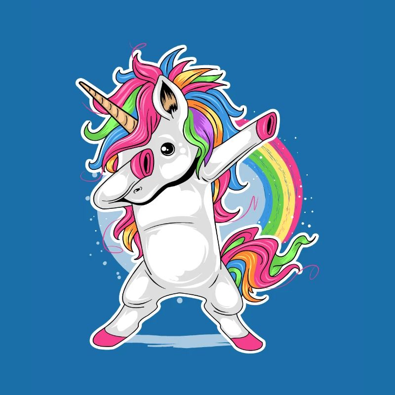 Unicorn Comic Dapping