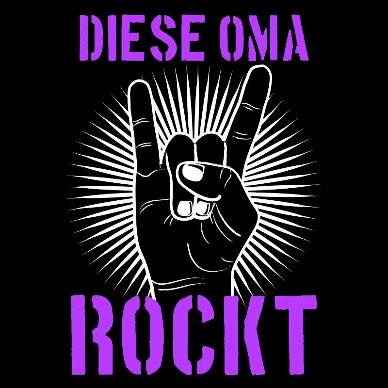 Diese Oma Rockt Großmutter Geschenk Rock Spruch