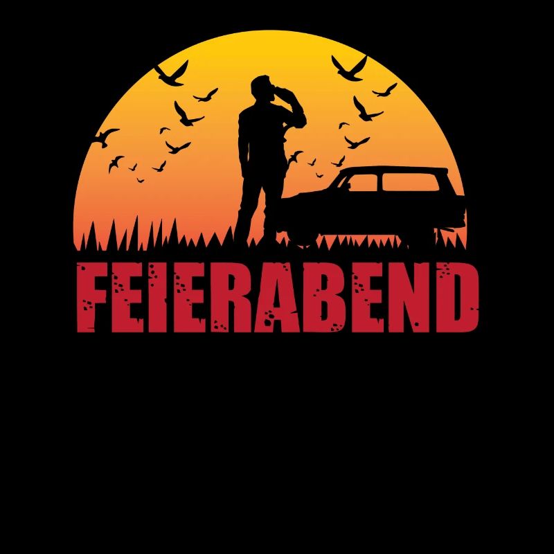 Trabant Kombi Feierabend Bier