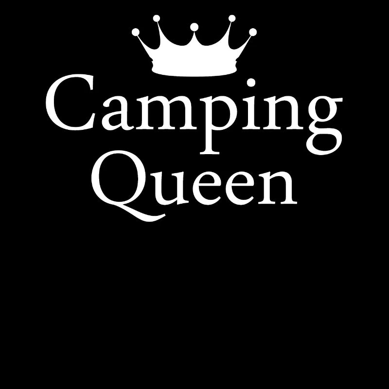 Camping Queen Funny Crown Princess Gift