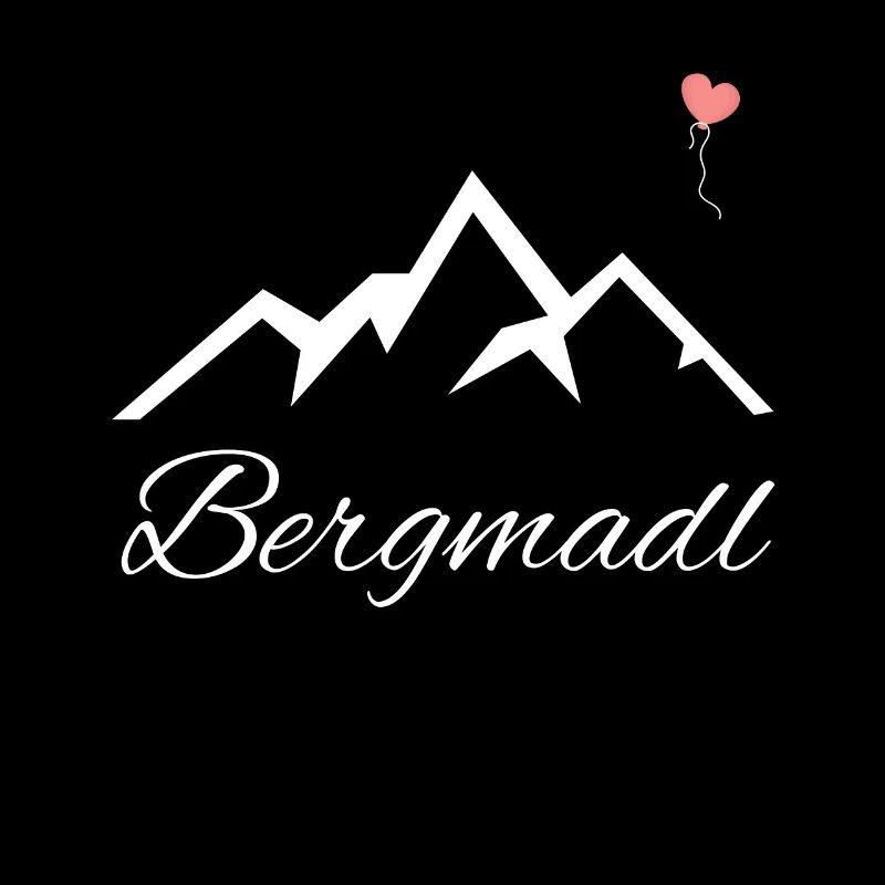 Bergmadl Herz Bergmädchen