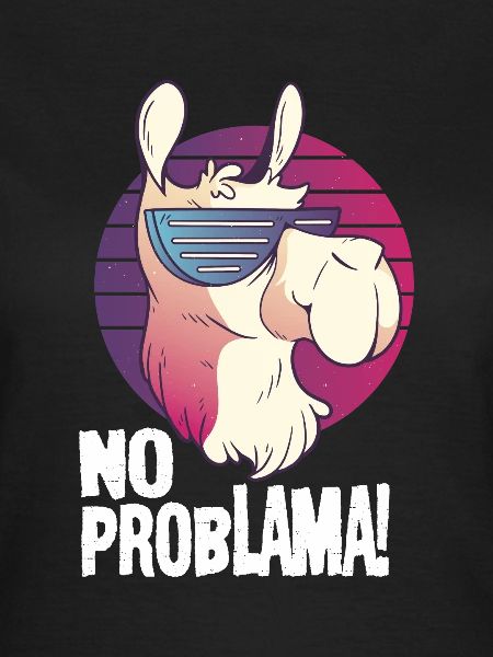 No Problama - Alpaca Llama funny gift motif