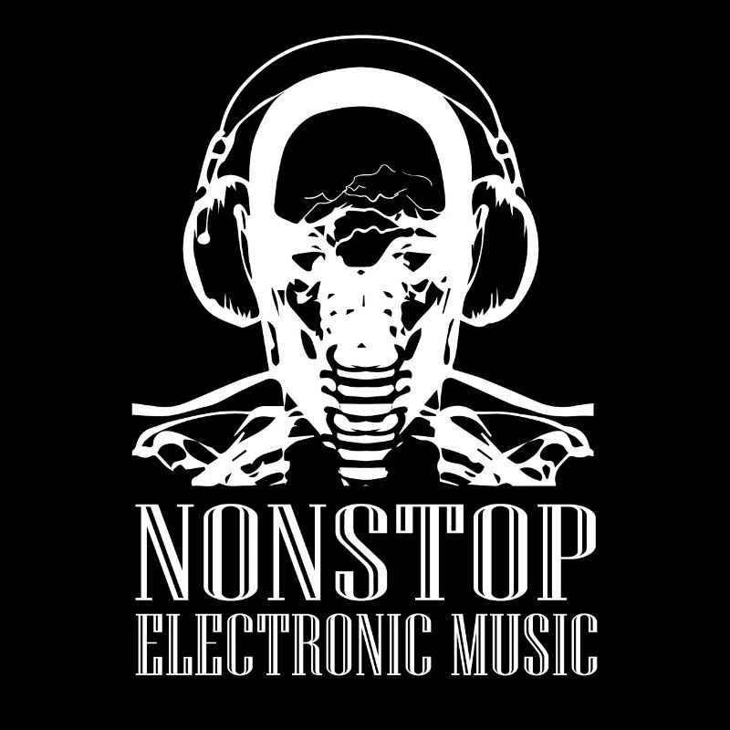 Nonstop electronic music design for