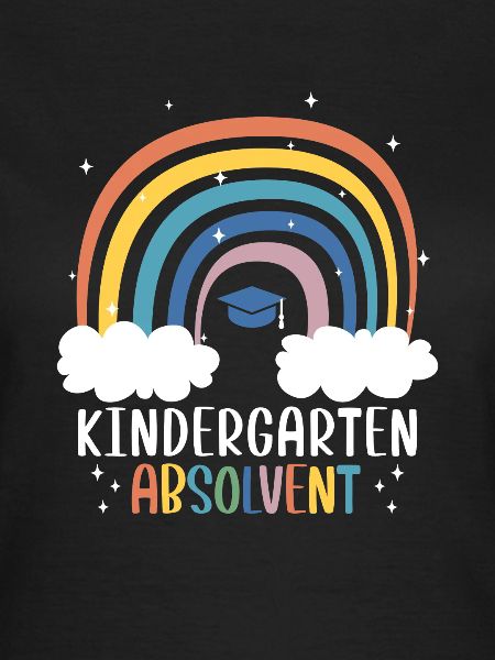 Kindergartenabsolvent Regenbogen