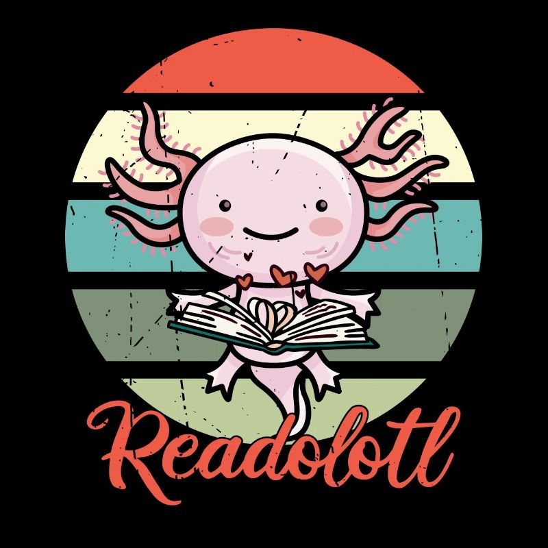 Axolotl liest