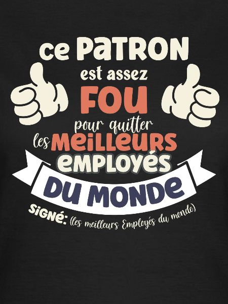 Humour Départ patron, bonne Retraite homme Humour