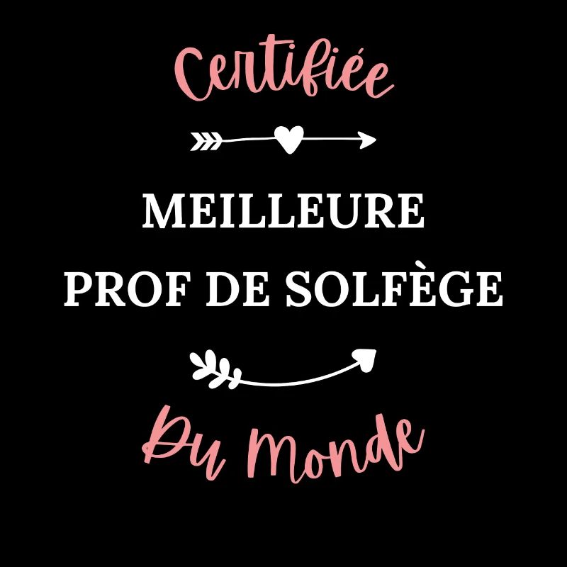 Certifiée meilleure prof de solfège du monde