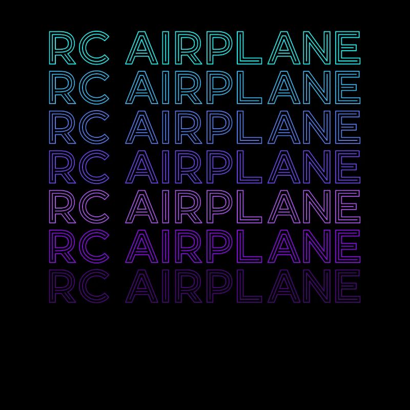 RC Avion Drone Pilote Rétro