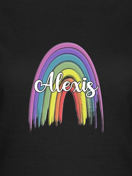 ALEXIS Rainbow Cursive