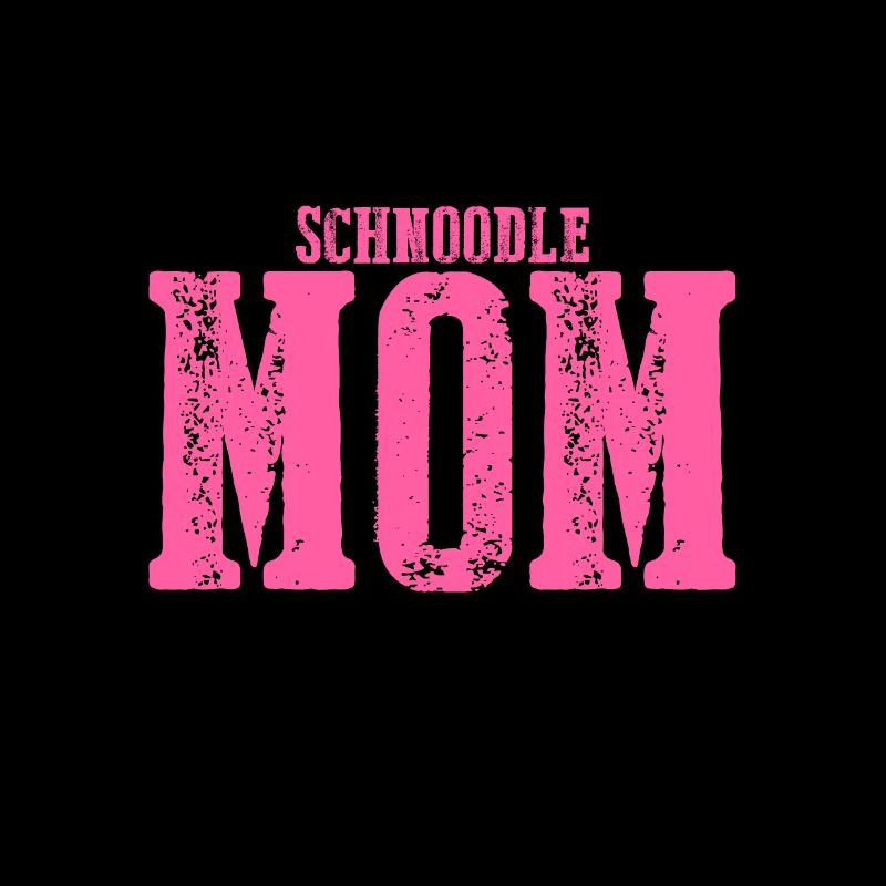 Schnoodle mom Hund