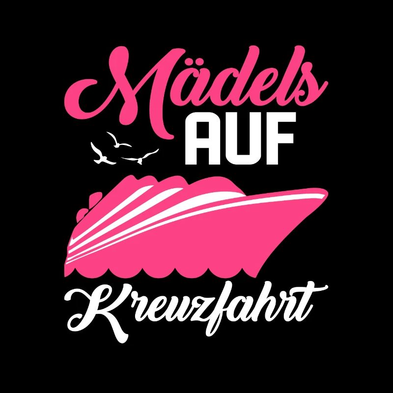Mädels auf Kreuzfahrt Urlaub Schiff