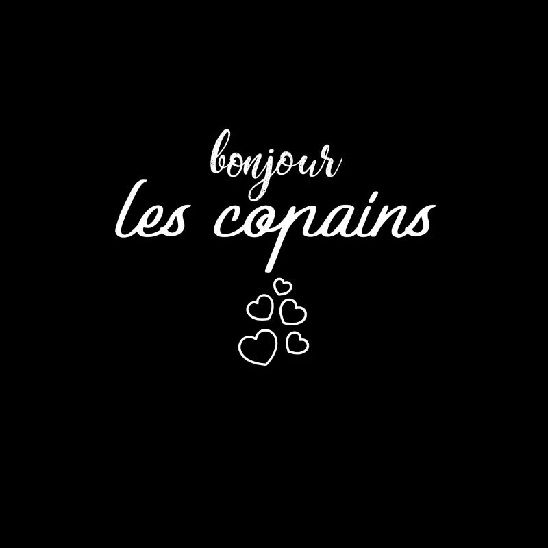 bonjour les copains