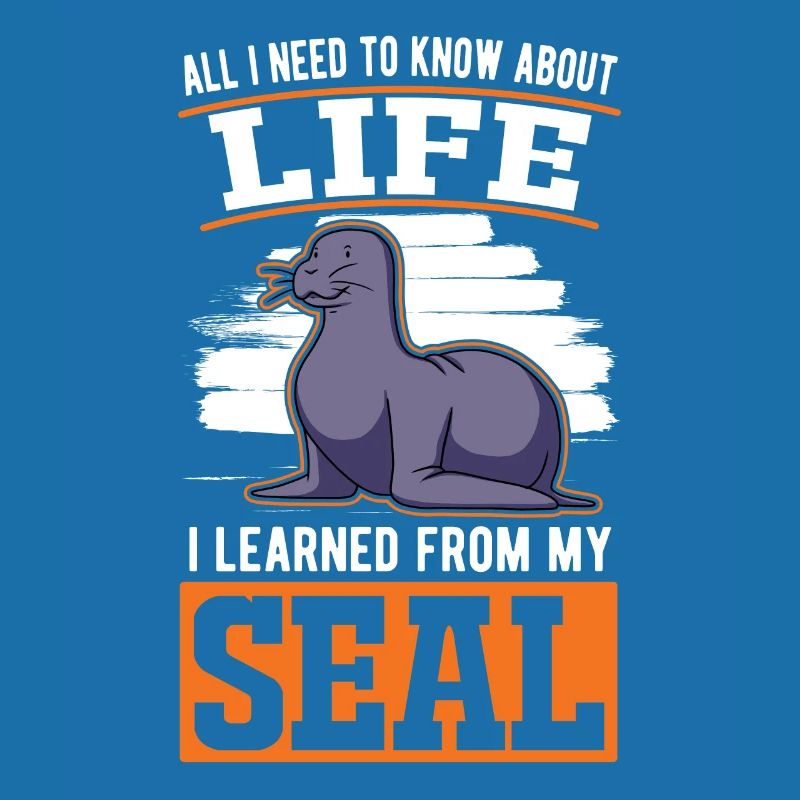 Robbe Geschenk Seal Seelöwe