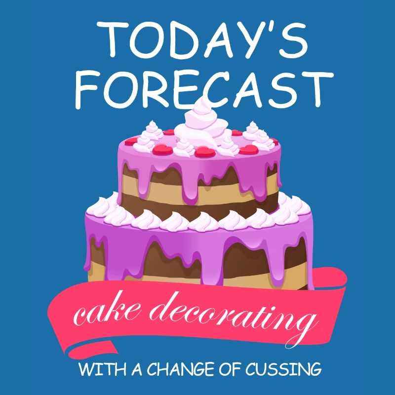 todays forecast cake decorating Design for a