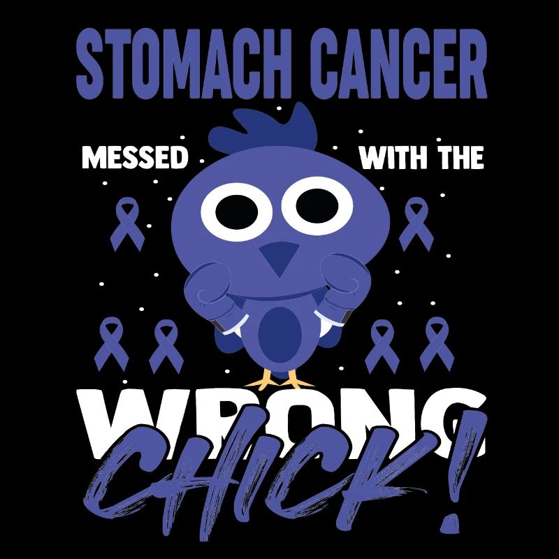 Cancer de l’estomac gâché avec le mauvais estomac de poussin