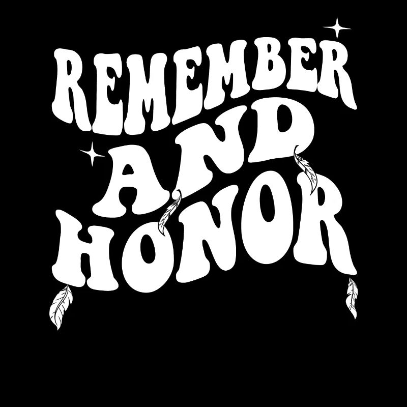 Remember And Honor Orange Day Canada Unity Day