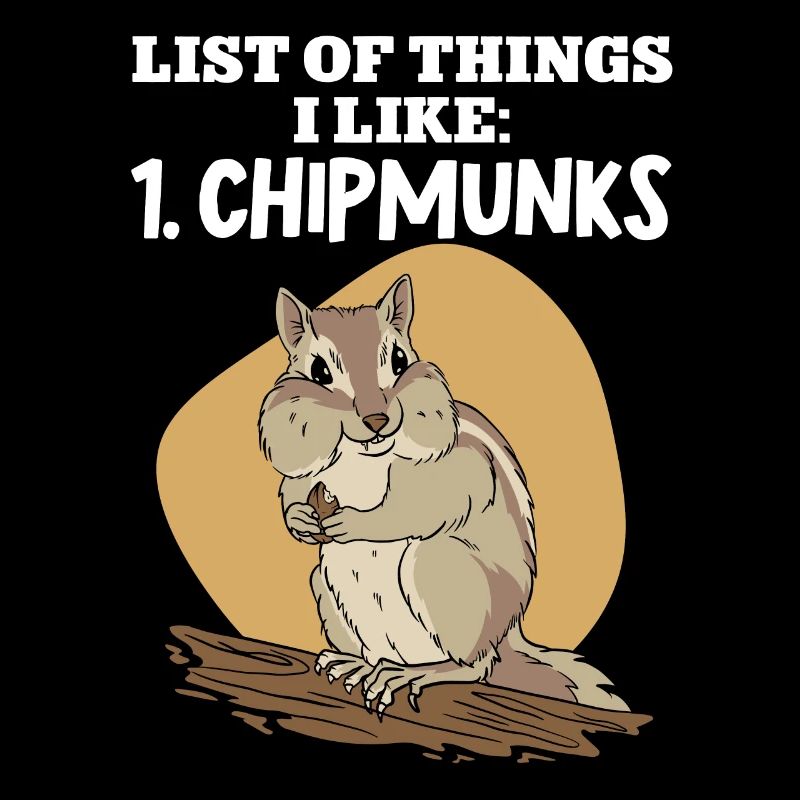 Cadeau de rongeur chipmunk